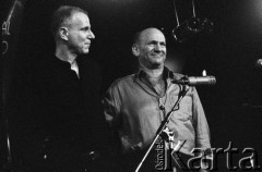 30.11.2003, Kalisz, Polska.
30. Międzynarodowy Festiwal Pianistów Jazzowych. Na scenie Marc Copland (z lewej) i Dave Liebman.
Fot. Stanisław Kulawiak, zbiory Ośrodka KARTA