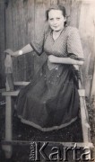 6.11.1957. Nowogródek, Białoruska SRR, ZSRR.
Oktawia Pietuchowska.
Fot. NN, zbiory Archiwum Historii Mówionej Ośrodka KARTA i Domu Spotkań z Historią, udostępniła Oktawia Pietuchowska w ramach projektu 