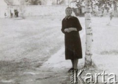 Lata 50./60., Białoruska SRR, ZSRR.
Katarzyna, siostra Jana Skuriata, ciotka Henryka Skuriata.
Fot. NN, zbiory Archiwum Historii Mówionej Ośrodka KARTA i Domu Spotkań z Historią, udostępnił Henryk Skuriat w ramach projektu 