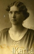 Ok. 1929, Lwów, Polska.
Maria Bryła (z d. Mołodowa), matka Bogusławy Bryły-Czerny.
Fot. NN, zbiory Archiwum Historii Mówionej Ośrodka KARTA i Domu Spotkań z Historią, udostępniła Bogusława Bryła-Czerna w ramach projektu 