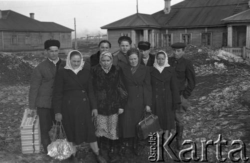 1955-1957, Workuta, Komi ASRR, ZSRR.
Grupa zesłańców.
Fot. Eugeniusz Cydzik, udostępnił Eugeniusz Cydzik w ramach projektu 