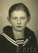1938, Lwów, Polska.
Portret Barbary Zappe.
Fot. NN, zbiory Archiwum Historii Mówionej Ośrodka KARTA i Domu Spotkań z Historią, udostępniły Irena i Jadwiga Zappe w ramach projektu 