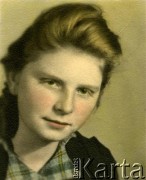 1941, Lwów, okupacja niemiecka.
Portret Jadwigi Zappe.
Fot. NN, zbiory Archiwum Historii Mówionej Ośrodka KARTA i Domu Spotkań z Historią, udostępniły Irena i Jadwiga Zappe w ramach projektu 