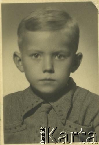 Ok. 1939, Polska.
Czesław Angielski, brat Krystyny Angielskiej.
Fot. NN, zbiory Archiwum Historii Mówionej Ośrodka KARTA i Domu Spotkań z Historią, udostępniła Krystyna Angielska w ramach projektu 