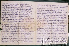 1940, Kazachska SRR, ZSRR.
List Eleonory Zygiert wysłany z Kazachstanu do jej dzieci.
Zbiory Archiwum Historii Mówionej Ośrodka KARTA i Domu Spotkań z Historią, udostępniła Walentyna Bals w ramach projektu 