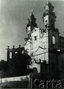 1920-1939, Pińsk, woj. poleskie, Polska.
Kościół Jezuitów.
Fot. NN, zbiory Archiwum Historii Mówionej Ośrodka KARTA i Domu Spotkań z Historią, udostępniła Albina Smołko w ramach projektu 