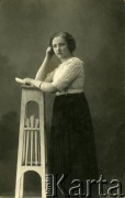1916, Ryga, Cesarstwo Rosyjskie.
Panna Ginter (koleżanka matki Walerii Korolowej).
Fot. NN, zbiory Archiwum Historii Mówionej Ośrodka KARTA i Domu Spotkań z Historią, udostępniła Waleria Korolowa w ramach projektu 