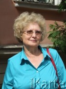08.08.2008, Ryga, Łotwa.
Irena Hermane z domu Wilkele.
Fot. wykonana w ramach realizacji projektu 