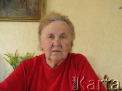 24.06.2008, Dyneburg, Łotwa.
Wanda Magrena z domu Juran.
Fot. wykonana w ramach realizacji projektu 