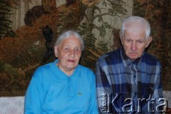 8.07.2008, Baranowicze, Białoruś.
Maria i Kazimierz Żabikowie w swoim domu.
Fot. Jakub Gałęziowski, zdjęcie wykonane w ramach realizacji projektu 