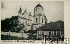 Przed 1921, Pińsk, woj. poleskie, Polska.
Kościół katedralny.
Fot. NN, zbiory Archiwum Historii Mówionej Ośrodka KARTA i Domu Spotkań z Historią, udostępniła Ludwika Pawlak w ramach projektu 