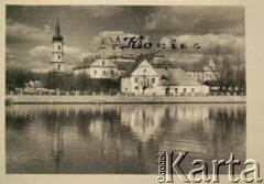 Lata 20./30., Pińsk, woj. poleskie, Polska.
Kościół katedralny.
Fot. NN, zbiory Archiwum Historii Mówionej Ośrodka KARTA i Domu Spotkań z Historią, udostępniła Ludwika Pawlak w ramach projektu 