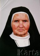 Lata 90., Pińsk, Białoruś.
Siostra zakonna Ryta (Ludwika Pawlak).
Fot. NN, zbiory Archiwum Historii Mówionej Ośrodka KARTA i Domu Spotkań z Historią, udostępniła Ludwika Pawlak w ramach projektu 
