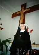 Lata 90., Pińsk, Białoruś.
Siostra zakonna Ryta (Ludwika Pawlak).
Fot. NN, zbiory Archiwum Historii Mówionej Ośrodka KARTA i Domu Spotkań z Historią, udostępniła Ludwika Pawlak w ramach projektu 