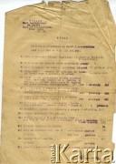 1.10.1923, Czerków, Polska.
Wykaz. Obliczenia uposażenia. Michał Nagrodzki, starszy dozorca więźniów w Czortkowie. Prezes Sadu Apelacyjnego we Lwowie.
Zbiory Archiwum Historii Mówionej Ośrodka KARTA i Domu Spotkań z Historią, udostępnił Włodzimierz Cependa w ramach projektu 