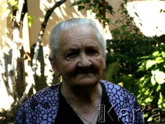2008, Zaleszczyki, Ukraina.
Portret Marii Wereszczuk.
Fot. NN, zbiory Archiwum Historii Mówionej Ośrodka KARTA i Domu Spotkań z Historią, udostępniła Maria Wereszczuk w ramach projektu 