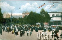 Przed 1917, Ryga, Cesarstwo Rosyjskie.
Park miejski.
Fot. NN, zbiory Archiwum Historii Mówionej Ośrodka KARTA i Domu Spotkań z Historią, udostępniła Regina Mieszkowska w ramach projektu 