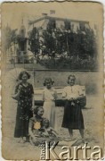 Przed 1939, Zaleszczyki, woj. tarnopolskie, Polska.
Na plaży nad Dniestrem.
Fot. NN, zbiory Archiwum Historii Mówionej Ośrodka KARTA i Domu Spotkań z Historią, udostępniła Marii Podolińskiej-Wójt w ramach projektu 
