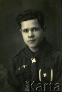 Przed 1930, Krasław, Republika Łotewska.
Stanisław Czaman w mundurku harcerskim.
Fot. NN, zbiory Archiwum Historii Mówionej Ośrodka KARTA i Domu Spotkań z Historią, udostępnił Stanisław Czaman w ramach projektu 