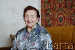 24.06.2008, Dyneburg, Łotwa.
Wanda Ławrynowicz z domu Hrapan.
Fot. wykonana w ramach realizacji projektu 