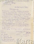 28.12.1988, Iwieniec, Białoruska SRR, ZSRR.
Podziękowanie do Episkopatu Polski za pomoc w odzyskaniu kościoła parafii św. Aleksego w Iwieńcu i prośba przysłania kapłana do parafii.
Fot. NN, zbiory Archiwum Historii Mówionej Ośrodka KARTA i Domu Spotkań z Historią, udostępniła Weronika Kwacz w ramach projektu 
