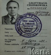 22.05.1992, Postawy, obwód witebski, Białoruś.
Legitymacja członkowska Związku Polaków należąca do męża Heleny Dziewguć -Wiktora Dziewgucia- Prezesa Oddziału Związku Polaków w Postawach.
Zbiory Archiwum Historii Mówionej Ośrodka KARTA i Domu Spotkań z Historią, udostępniła Helena Dziewguć w ramach projektu 