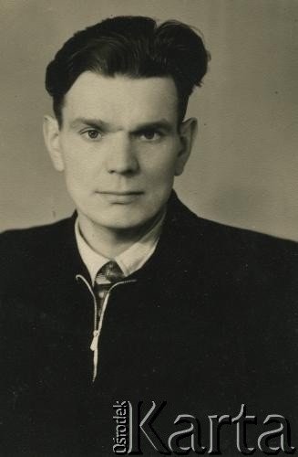 Lata 40.-50., brak miejsca.
Marian Bumblis.
Fot. NN, zbiory Archiwum Historii Mówionej Ośrodka KARTA i Domu Spotkań z Historią, udostępnił Marian Bumblis w ramach projektu 