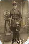 Po 1926, Polska.
Aleksander Szekal jako kalwerzysta Korpusu Ochrony Pogranicza.
Fot. NN, zbiory Archiwum Historii Mówionej Ośrodka KARTA i Domu Spotkań z Historią, udostępniła Aleksander Szekal w ramach projektu 