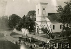 Brak daty, Zabłoć (Zabłocie), obecnie Białoruś.
Kościół Trójcy Przenajświętszej (archidiecezja wileńska).
Fot. NN, zbiory Archiwum Historii Mówionej Ośrodka KARTA i Domu Spotkań z Historią, udostępniła Teresa Muchina w ramach projektu 