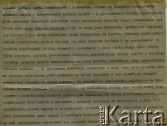 29.07.1933, Łuck, woj. wołyńksie, Polska.
Pierwszy wypis aktu notarialnego dotyczącego zakupu przez Dymitra Bobrowa (teścia Jadwigi Bobrowej) działki w Łucku (strona 3 z 7). 
Zbiory Archiwum Historii Mówionej Ośrodka KARTA i Domu Spotkań z Historią, udostępniła Jadwiga Bobrowa w ramach projektu 
