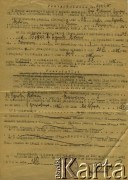 13.11.1935, Łuck, woj. wołyńskie, Polska.
Postanowienie Urzędu Skarbowego w Łucku o przyznaniu ulgi podatkowej Dymitrowi Bobrowowi (teściowi Jadwigi Bobrowej). 
Zbiory Archiwum Historii Mówionej Ośrodka KARTA i Domu Spotkań z Historią, udostępniła Jadwiga Bobrowa w ramach projektu 