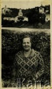Brak daty, brak miejsca.
Portret kobiety.
Fot. NN,  zbiory Archiwum Historii Mówionej Ośrodka KARTA i Domu Spotkań z Historią, udostępniła Adela Baczyńska w ramach projektu 
