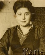 1939, Żytomierz, Ukraińska SRR, ZSRR.
Wiera Waszczenko, żona Józefa Rafalskiego.
Fot. NN, zbiory Archiwum Historii Mówionej Ośrodka KARTA i Domu Spotkań z Historią, udostępnił Józef Rafalski w ramach projektu 