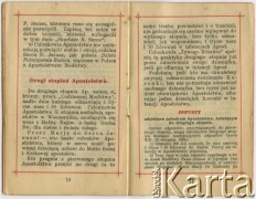 13.10.1935, Albertyn (Słonim), Polska.
Karta wpisowa do Apostolstwa Serca Jezusowego Bronisławy Krukowskiej, matki Wacławy Jefrenienko.
Fot. NN, zbiory Archiwum Historii Mówionej Ośrodka KARTA i Domu Spotkań z Historią, udostępniła Wacława Jefrenienko w ramach projektu 