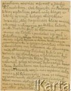 Brak daty, brak miejsca.
Wspomnienia Leokadii Woronko z d. Brancewicz, strona 4/5.
Fot. NN, zbiory Archiwum Historii Mówionej Ośrodka KARTA i Domu Spotkań z Historią, udostępniła Leokadia Woronko w ramach projektu 
