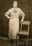 Lata 30., brak miejsca.
Ewa Harkawa z domu Łojko, matka Heleny Piertakowej.
Fot. NN, zbiory Archiwum Historii Mówionej Ośrodka KARTA i Domu Spotkań z Historią udostępniła Helena Pietrakowa w ramach projektu 