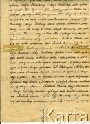 5.05.1927, Słonim, Polska.
Protokół. Dokument z archiwum prywatnego Heleny Pietrakowej.
Zbiory Archiwum Historii Mówionej Ośrodka KARTA i Domu Spotkań z Historią udostępniła Helena Pietrakowa w ramach projektu 