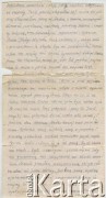 18.03.1940, Kriegsgefangenenlager (obóz jeniecki), Oflag IXB, III Rzesza.
Kartka pocztowa Romana Samoszuka do matki, Marii Brzezina, strona 2/2.
Fot. NN, zbiory Archiwum Historii Mówionej Ośrodka KARTA i Domu Spotkań z Historią, udostępniła Maria Magalińska w ramach projektu 
