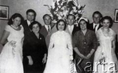 Lata 60., Adampol (Polonezköy), Turcja.
Ślub.
Fot. NN, zbiory Archiwum Historii Mówionej Ośrodka KARTA i Domu Spotkań z Historią, udostępnił Lesław Ryży w ramach projektu 