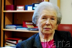 28.10.2011, Londyn, Anglia, Wielka Brytania.
Janina Melania Kwiatkowska, z domu Szrodecka.
Fot. wykonana w ramach realizacji projektu 