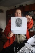 28.09.2011, Lida, Białoruś.
Halina Papowa (z domu Żumatiej) w swoim domu.
Fot. wykonana w ramach realizacji projektu 