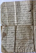 28.02.1915, brak miejsca.
List wysłany przez matkę Jana Żytowta do Ameryki.
Zbiory Archiwum Historii Mówionej Ośrodka KARTA i Domu Spotkań z Historią, udostępniła Genowefa Żytowt w ramach projektu 