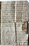 28.02.1915, brak miejsca.
List wysłany przez matkę Jana Żytowta do Ameryki.
Zbiory Archiwum Historii Mówionej Ośrodka KARTA i Domu Spotkań z Historią, udostępniła Genowefa Żytowt w ramach projektu 