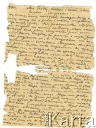 1941, Warszawa, Generalne Gubernatorstwo.
List od Filipa Żurkowskiego do Anzelma Iwaszkiewicza. Strona 1/2.
Zbiory Archiwum Historii Mówionej Ośrodka KARTA i Domu Spotkań z Historią, udostępnił Anzelm Iwaszkiewicz w ramach projektu 