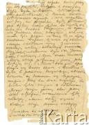 21.04.1942, Warszawa, Generalne Gubernatorstwo.
List od Filipa Żurkowskiego do Anzelma Iwaszkiewicza. Strona 2/2.
Zbiory Archiwum Historii Mówionej Ośrodka KARTA i Domu Spotkań z Historią, udostępnił Anzelm Iwaszkiewicz w ramach projektu 