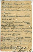 Brak daty, brak miejsca.
Fragment notesu z adresami. Dokument z archiwum prywatnego Anzelma Iwaszkiewicza.
Zbiory Archiwum Historii Mówionej Ośrodka KARTA i Domu Spotkań z Historią, udostępnił Anzelm Iwaszkiewicz w ramach projektu 