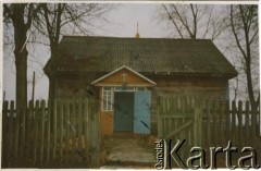 Lata 90., Białoruś.
Drewniany kościół.
Fot. NN, zbiory Archiwum Historii Mówionej Ośrodka KARTA i Domu Spotkań z Historią, udostępniła Tatiana Malinowska w ramach projektu 