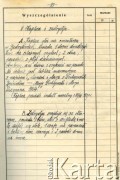 1.10.1935, Zaleszczyki, Polska
Kaplica cmentarna w Berdykowicach - inwentarz. Opis kaplicy. Tablica z napisem: Leonowi i Marji z Drohojewskich Brunickim - Marja Drochojewska i Marja Puzynina 1904.
Zbiory Archiwum Historii Mówionej Ośrodka KARTA i Domu Spotkań z Historią w ramach projektu 