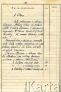 1.10.1935, Zaleszczyki, Polska
Kaplica cmentarna w Berdykowicach - inwentarz. Opis kaplicy.
Zbiory Archiwum Historii Mówionej Ośrodka KARTA i Domu Spotkań z Historią w ramach projektu 