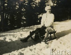 1925-1927, brak miejsca.
Larissa Winterfeld, właścicielka pensjonatów 